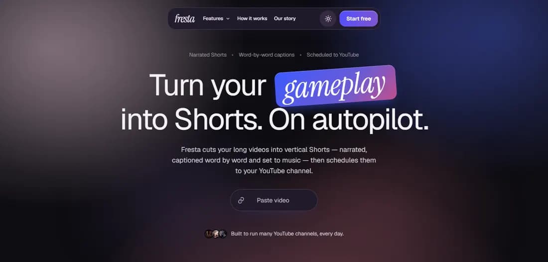 Fresta website
