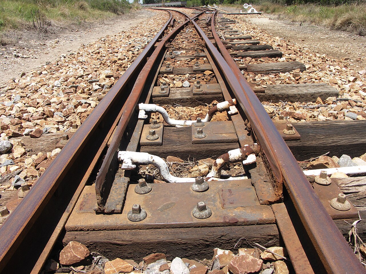 Avontuur railway points 001
