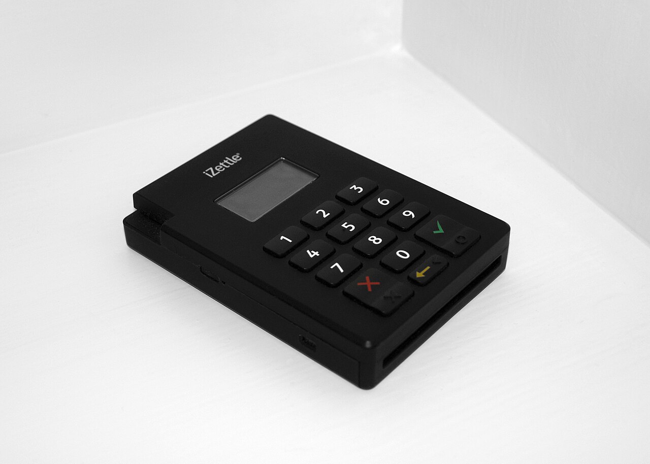 IZettle PIN payment terminal